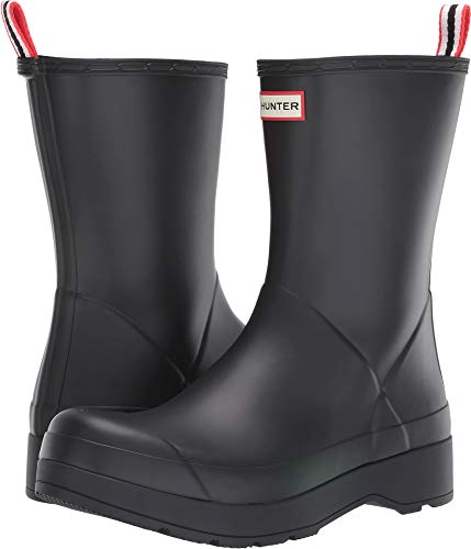 HUNTER Męskie buty typu play Short, czarny, 45.5 EU : Amazon